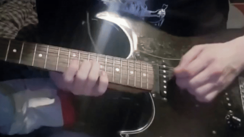 Omega Guitar channel animation